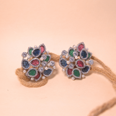 Multi-Color Handcrafted Traditional Earrings