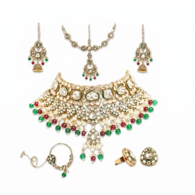 Kundan Choker Bridal Set