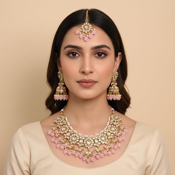 Bridal Kundan-Inspired Choker Necklace