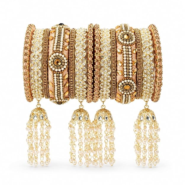 Bridal Latkan Chooda Bangle Set