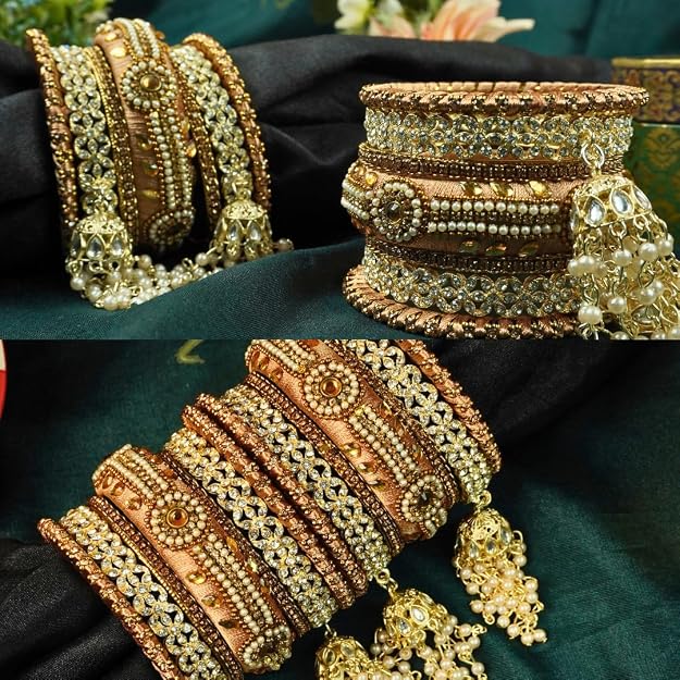 Bridal Latkan Chuda Bangle Set