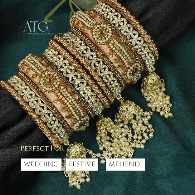 Bridal Latkan Chuda Bangle Set