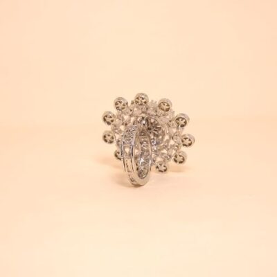 Designer Adjustable Finger Ring for Engagement